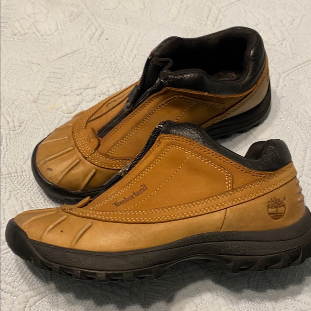 Timberland shorty leather boots sz 6 EUC